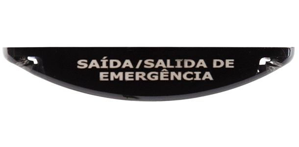 LUZ DE SALIDA DE EMERGENCIA 