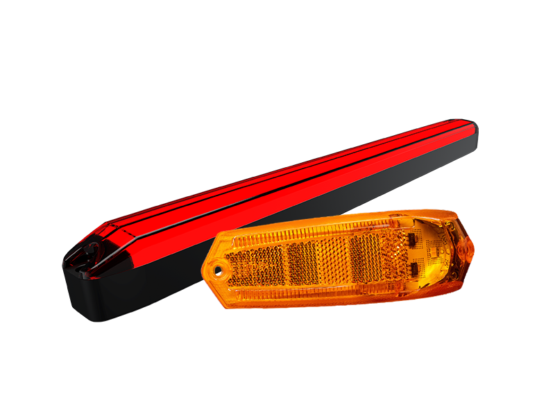 Side markers and side turns - Trailer