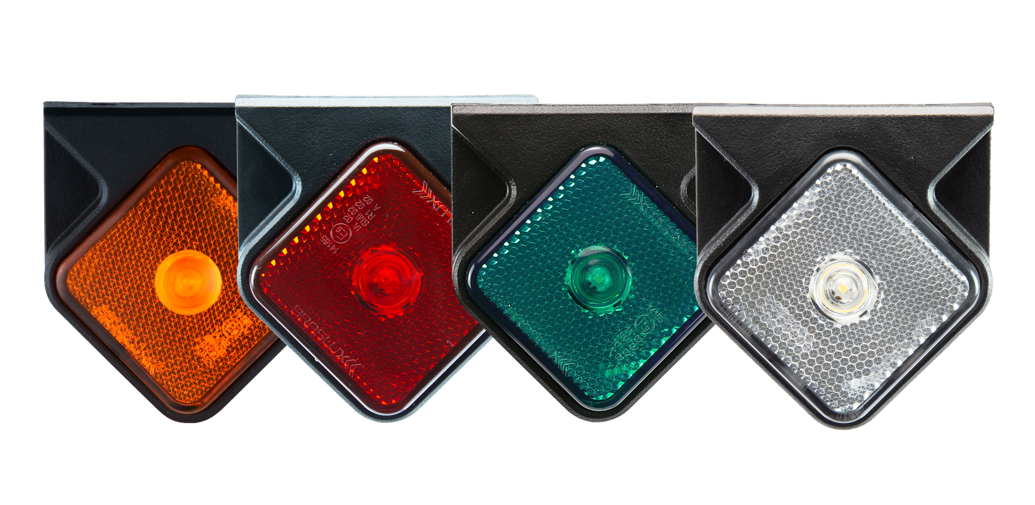 SQUARE MARKER LIGHT WITH HOLDER